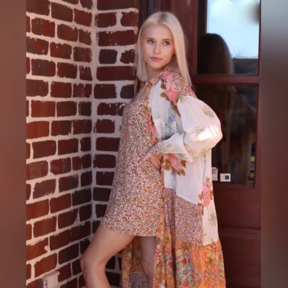 FREE PEOPLE DAYS OF DITZIES MAXI (L) - Picture 12 of 17